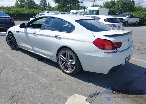 2014 BMW 650I Gran Coupe z USA, uszkodzony, nr VIN WBA6B2C56ED129672